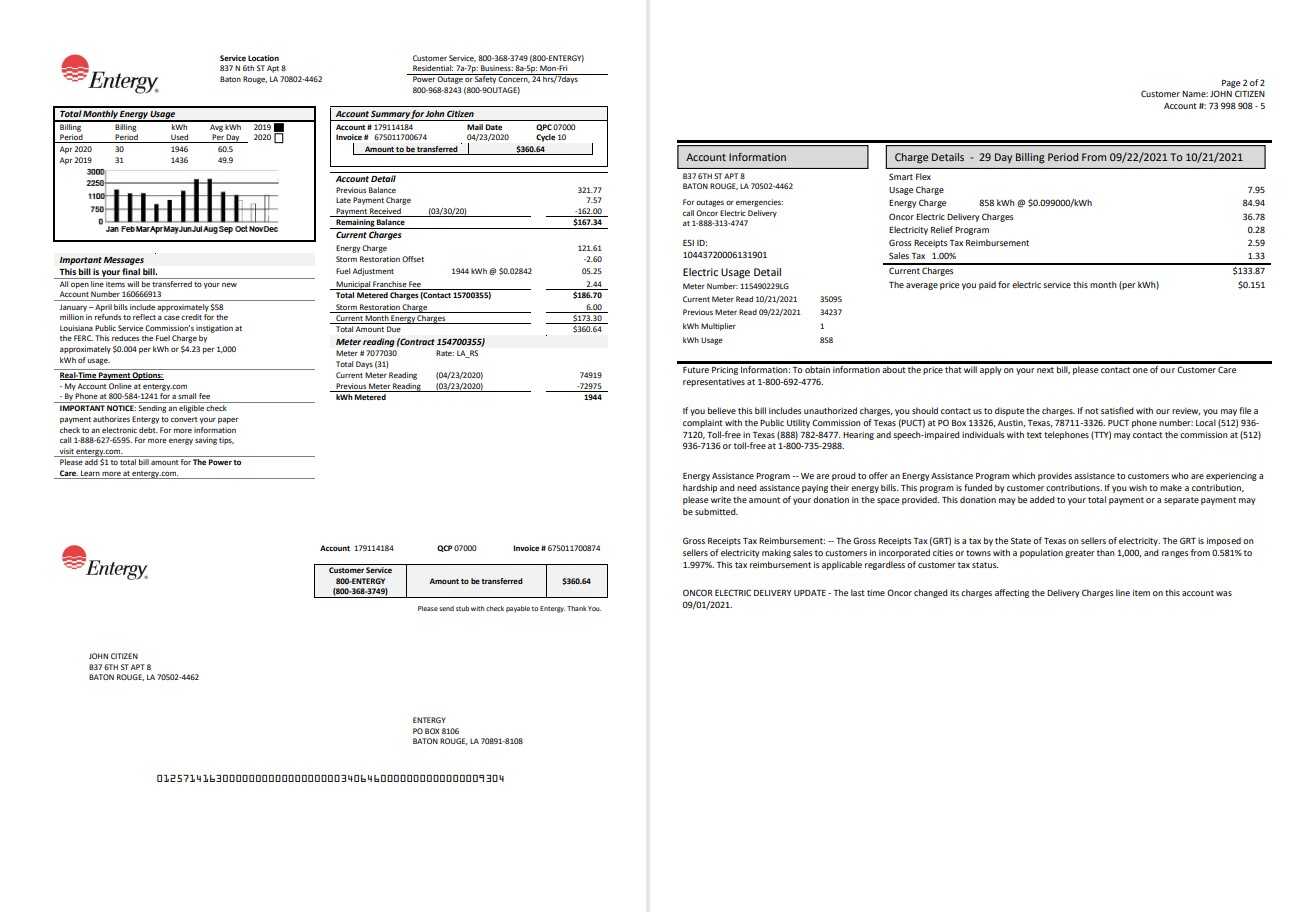  Minol USA business utility bill 